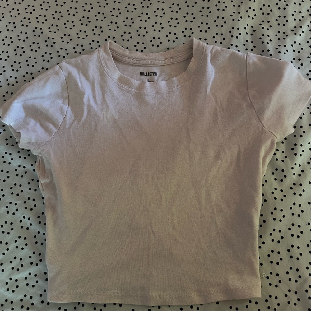 Hollister Light Pink Baby Tee